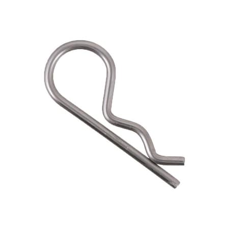 Heritage Industrial Hair Cotter Pin, 0.177 in Dia, 3-1/4 in L, Stainless Steel BPS6-206